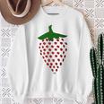 Delicious Strawberry Costumeegan Strawberry Fruit Fun Red Sweatshirt Geschenke für alte Frauen