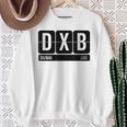 Dxb Dubai Arabic Emirate Travel Souvenir Sweatshirt Geschenke für alte Frauen