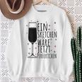 Ein Sektchen Wäre Jetzt Perfektchen Sekt Jga Fun Trink Sweatshirt Geschenke für alte Frauen