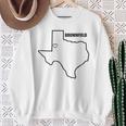 Epic Threadz Carte De L'état Du Texas Brownfield Tx Sweater e Cadeaux pour les femmes âgées