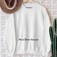 In February We Go Red For Heart Disease Awareness Hearts Sweatshirt Gifts for Old Women