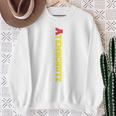 Fire Brigade Respirator Equipment Bearer Back Print Sweatshirt Geschenke für alte Frauen