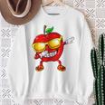 Fruit Apples Compote De Pommes Fan De Gâteau Aux Pommes Dab Sweater e Cadeaux pour les femmes âgées