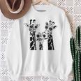 Giraffe Family Matching Summer Sunglasses Vacation Safari Sweatshirt Gifts for Old Women
