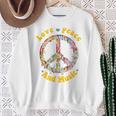 Hippie Acidhead Peace Hippi Hippy Peace Sweatshirt Geschenke für alte Frauen