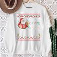 Hoho Hol Mir Mal Ein Bier- Christmas Long-Sleeved Sweatshirt Geschenke für alte Frauen