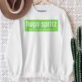 Hugo & Spritz My Kind Of Wellness Summer Cocktail Sparkling Team Sweatshirt Geschenke für alte Frauen