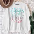 On My Husband's Last Nerve Sweatshirt Gifts for Old Women