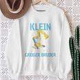 Ich Bin Noch Klein Aber Schon Ein Großer Bruder Sweatshirt Geschenke für alte Frauen