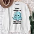 Ich Bin Zwar Klein Aber Scheiß Gefährlich Oktopus Sweatshirt Geschenke für alte Frauen