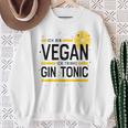 Ich Binegan Ich Trinke Gin Tonic X Lecker Gin Sweatshirt Geschenke für alte Frauen