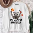 Ich Mach Ne Spritztour X Waschbär Meme Racoon X Pedro Spritz Sweatshirt Geschenke für alte Frauen