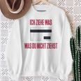 Ich Ziehe Was Du Nicht Ziehst Slogan Tekk Hardtekk Raven Sweatshirt Geschenke für alte Frauen