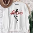 Iran And Iranian Poem In Persian Gray Sweatshirt Geschenke für alte Frauen