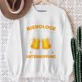 Leader Bierologist For Fighting Acute Underhoping Sweatshirt Geschenke für alte Frauen