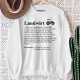 Lustiger Bauer Spruch Traktor Landwirt Lustig Sweatshirt Geschenke für alte Frauen