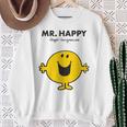 Mr Mr Happy Sweatshirt Geschenke für alte Frauen