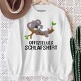 Official Sleep Pyjamas Nightdress Koala Gray Sweatshirt Geschenke für alte Frauen