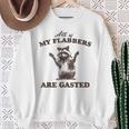 Raccoon Humor Sweatshirt | Fun Unisex Streetwear Gift Gifts for Old Women