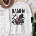 Ramen Anime Manga Kawaii Otaku Fashion Backprint Streetwear Gray Sweatshirt Geschenke für alte Frauen