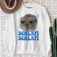 Sleep Sad Hamster Sleep Meme Sleeping Hamsti Sweatshirt Geschenke für alte Frauen