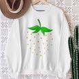 Strawberry Costume Fancy Dress Red Sweatshirt Geschenke für alte Frauen