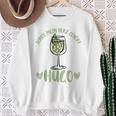 Summer Mein Herz Gehört Hugo Spritz Sekt Elderblüte Wein Gray Sweatshirt Geschenke für alte Frauen