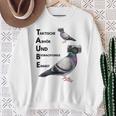 Taube Meme Sweatshirt Geschenke für alte Frauen