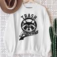 Trash Panda Raccoon Sweatshirt - Fun Meme Pullover for Animal Lovers Gifts for Old Women