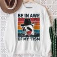 Vintage Autism Raccoon Sweatshirt - Celebrate Uniqueness Gifts for Old Women