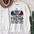 White House President Donald Trump Inauguration 2025 Sweatshirt Gifts for Old Women