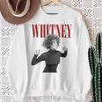 Whitney Houston Wanna Dance Gray Sweatshirt Geschenke für alte Frauen