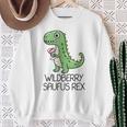 Wildberry Saufus Rex Dino Wildberry Lillet Summer Cocktail Sweatshirt Geschenke für alte Frauen