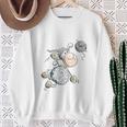 Wollyball Iolleyball Sheep Word Game Funolleyball Player Sweatshirt Geschenke für alte Frauen