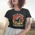 Get In Loser Women's T-Shirt - Raccoon Opossum Fun Design Gifts for Her