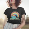 Groovy Raccoon Women's T-Shirt - Rustic Style - Fun and Unique Gifts for Her