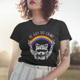 Raccoon LGBT Pride Women's T-Shirt - Be Gay, Celebrate Diversity Gifts for Her