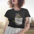 Raccoon Lover Women's T-Shirt - Adorable Pocket Design Gifts for Her