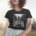 Raccoon & Sasquatch Women's Tee - Scared Selfie Style Gifts for Her