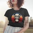 Retro Panda BBQ Pool Party Women's T-Shirt | Fun Summer Style Gifts for Her