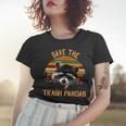 Save the Trash Pandas Raccoon Women's T-Shirt | Animal Lovers' Tee Gifts for Her