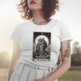 Raccoon Lovers Tarot Women's T-Shirt - Playful Design for Couples Gifts for Her