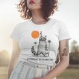 Retro Raccoon Women's T-Shirt - 90s Sunset Trash Panda Fun Gifts for Her