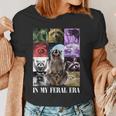 Feral Raccoon Meme Women's T-Shirt - Fun & Bold Style