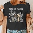 Let's Get Trashed Women's T-Shirt | Fun Party Animals Design