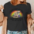 Pocket Raccoon Women's T-Shirt - Cute Animal Theme for Nature Lovers
