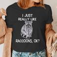 Raccoon Love Women's T-Shirt | Quirky Style, Nature-Inspired Design