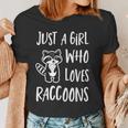 Raccoon Lover Women's T-Shirt - Just a Girl Who Loves Raccoons