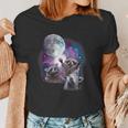 Raccoon Moonlight Women's T-Shirt – Unique Wildlife Design
