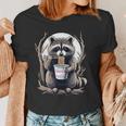 Raccoon Noodle Cup Unisex T-Shirt | Fun Snack Design Tee